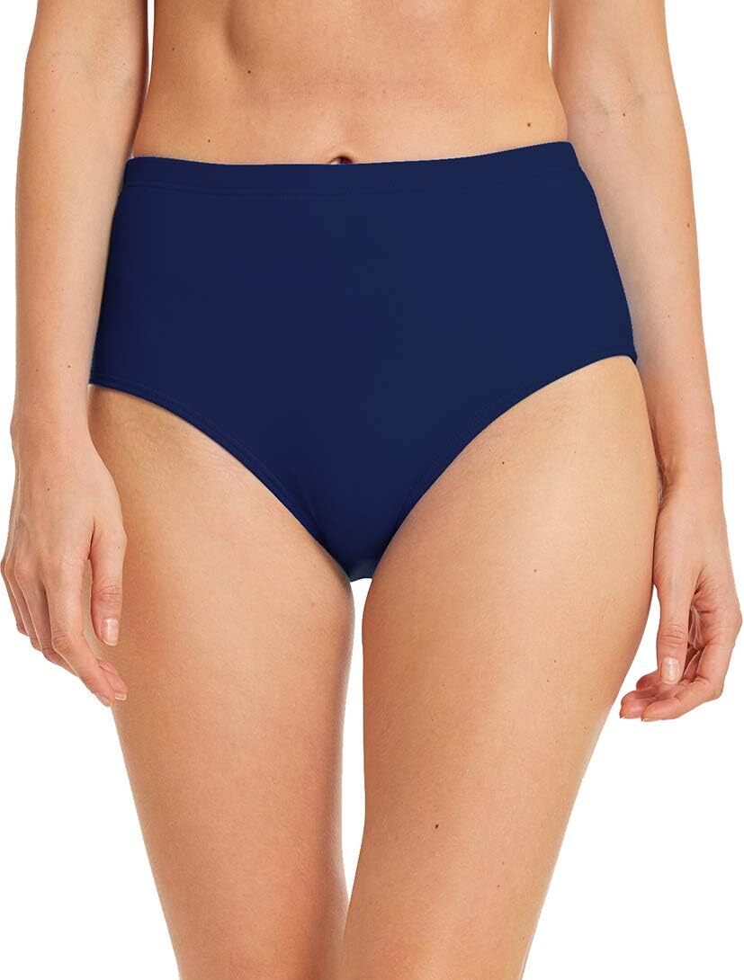 Micosuza Women's High Waist Swim Briefs Swimsuit Swimming Costume Bikini Bottoms