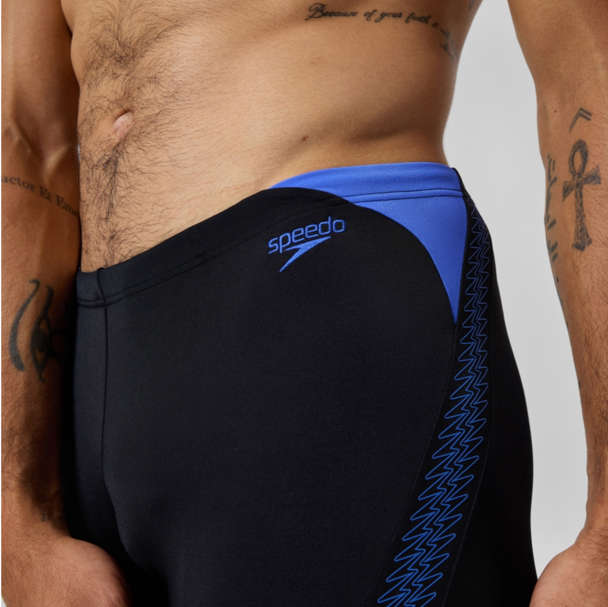 Speedo Men's Hyperboom Splice Aquashort Swimsuit Swimming Costume Trunks BNWT