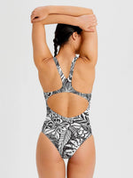 Arena Women's Tropical Print Swim Pro Back Swimsuit Swimming Costume BNWT