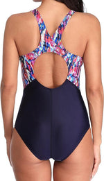 Attraco Women's Padded Racerback Swimsuit Swimming Costume Swimwear BNWT