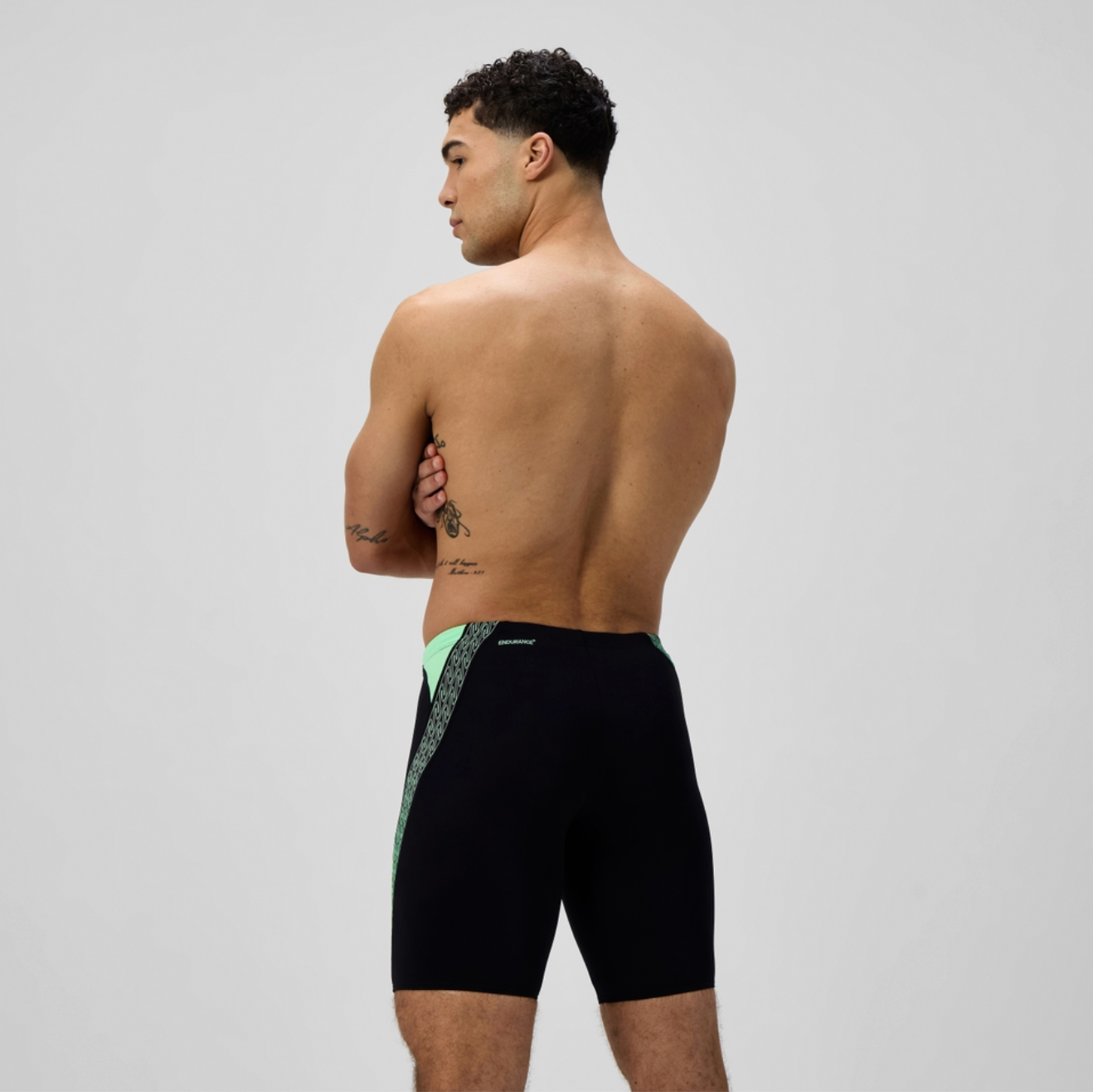 Speedo Men's Hyperboom Splice Jammer Swimsuit Swimming Costume Shorts BNWT