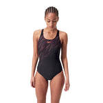 Speedo Women's Hyperboom Placement Muscleback Swimsuit Swimming Costume BNWT