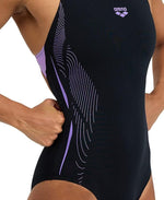 Arena Women's Swim Pro Back Graphic Swimsuit Swimming Costume Ladies BNWT