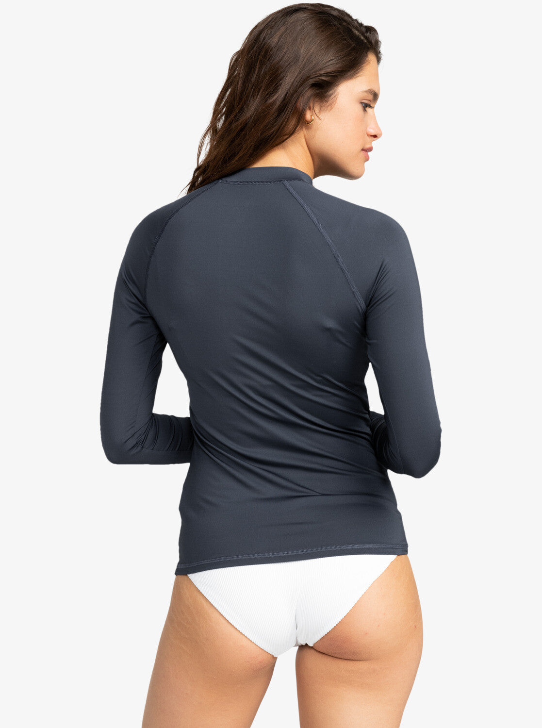 Roxy Women's Whole Hearted Long Sleeved Rash Vest Top Surf Shirt Swimsuit BNWT