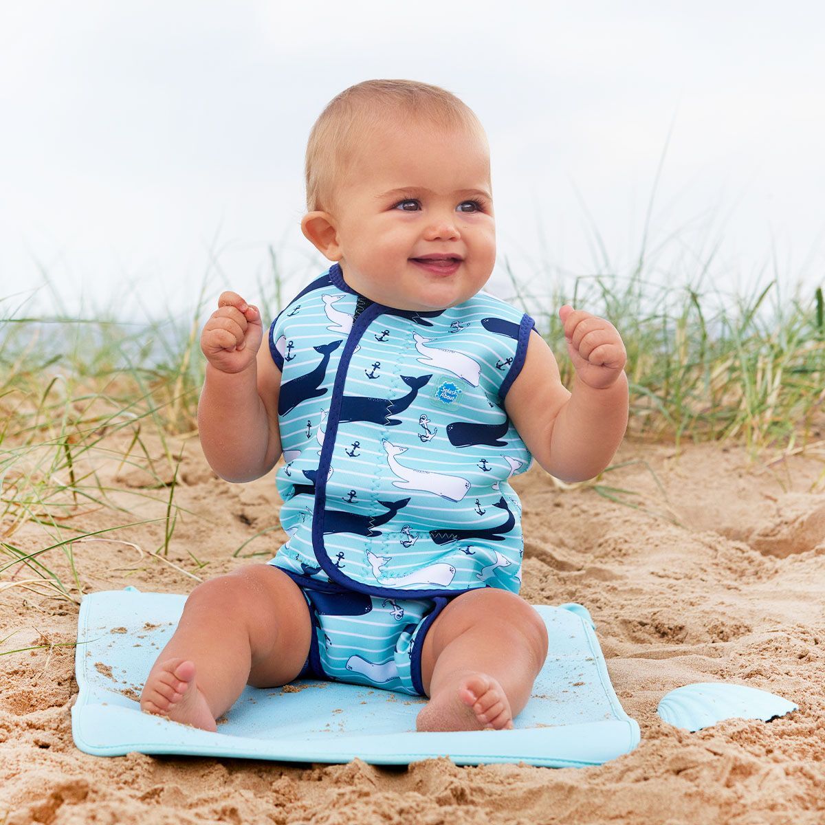 Splash About Baby Wetsuit - Babywrap Neoprene Baby and Toddler Vintage Moby BNWT