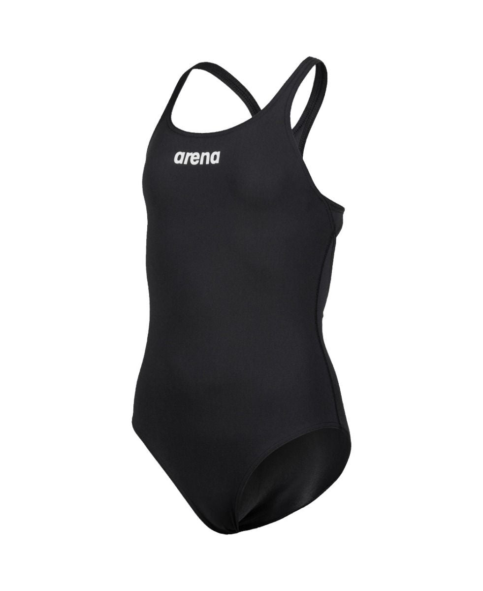 Arena Girl's Team Swimsuit Swim Pro Solid Swimsuit Swimming Costume BNWT
