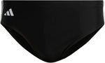 Adidas Mens Classic 3 Stripes Brief Swim Trunks Swimming Costume Swimsuit HT2063