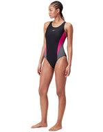 Speedo Women's Colourblock 2.0 Muscleback Swimsuit Swimming Costume 2025 BNWT