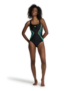 Arena Women's My Crystal Control Pro Back Swimsuit Swimming Costume Ladies BNWT