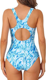 Attraco Women's Padded Racerback Swimsuit Swimming Costume Swimwear BNWT