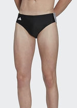 Adidas Mens Classic 3 Stripes Brief Swim Trunks Swimming Costume Swimsuit HT2063