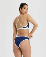 Arena Women's Icons Solid Cross Back Bikini Swimsuit Swimming Costume Girls BNWT