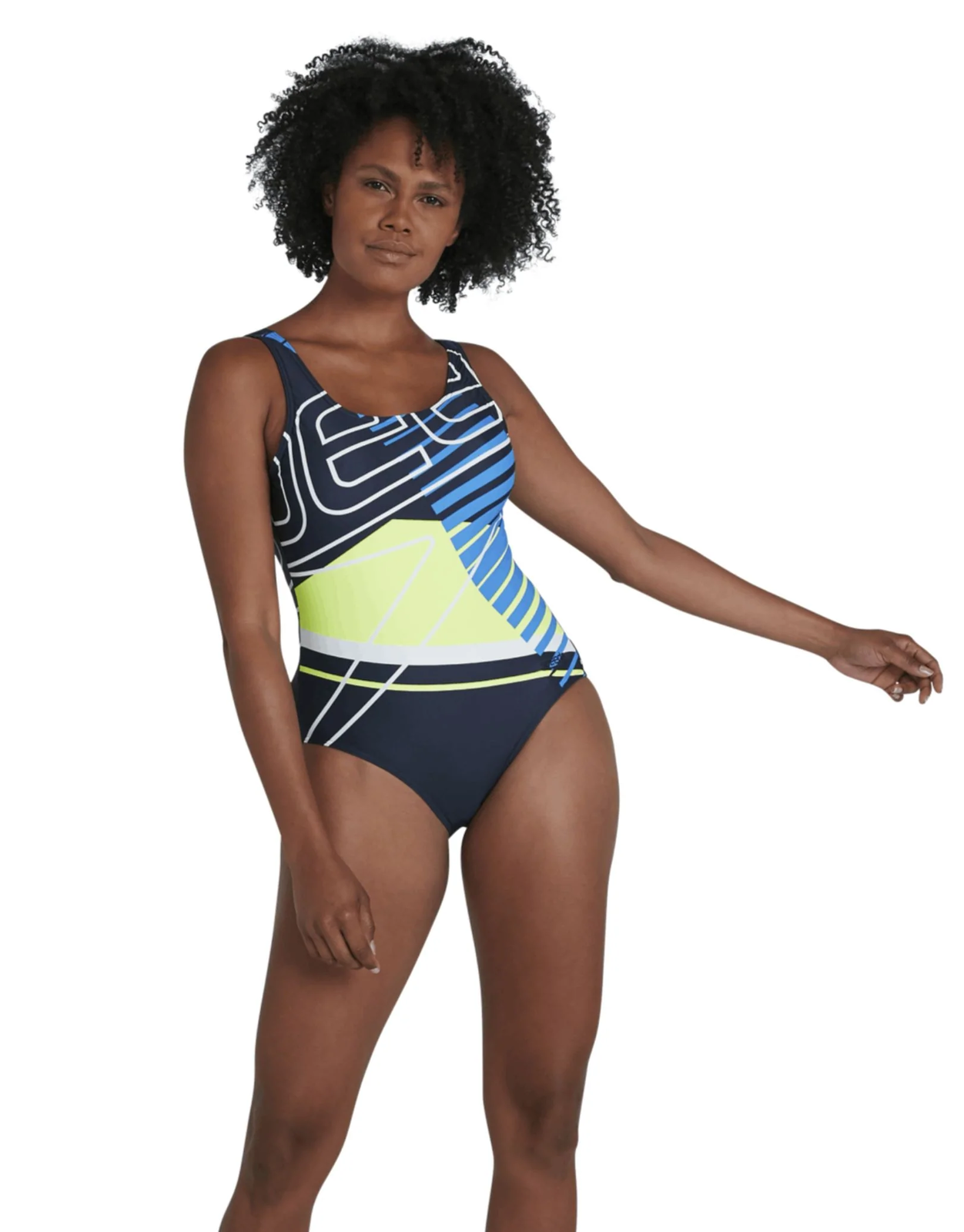 Speedo Women's Core U-Back Placement Swimsuit Swimming Costume BNWT