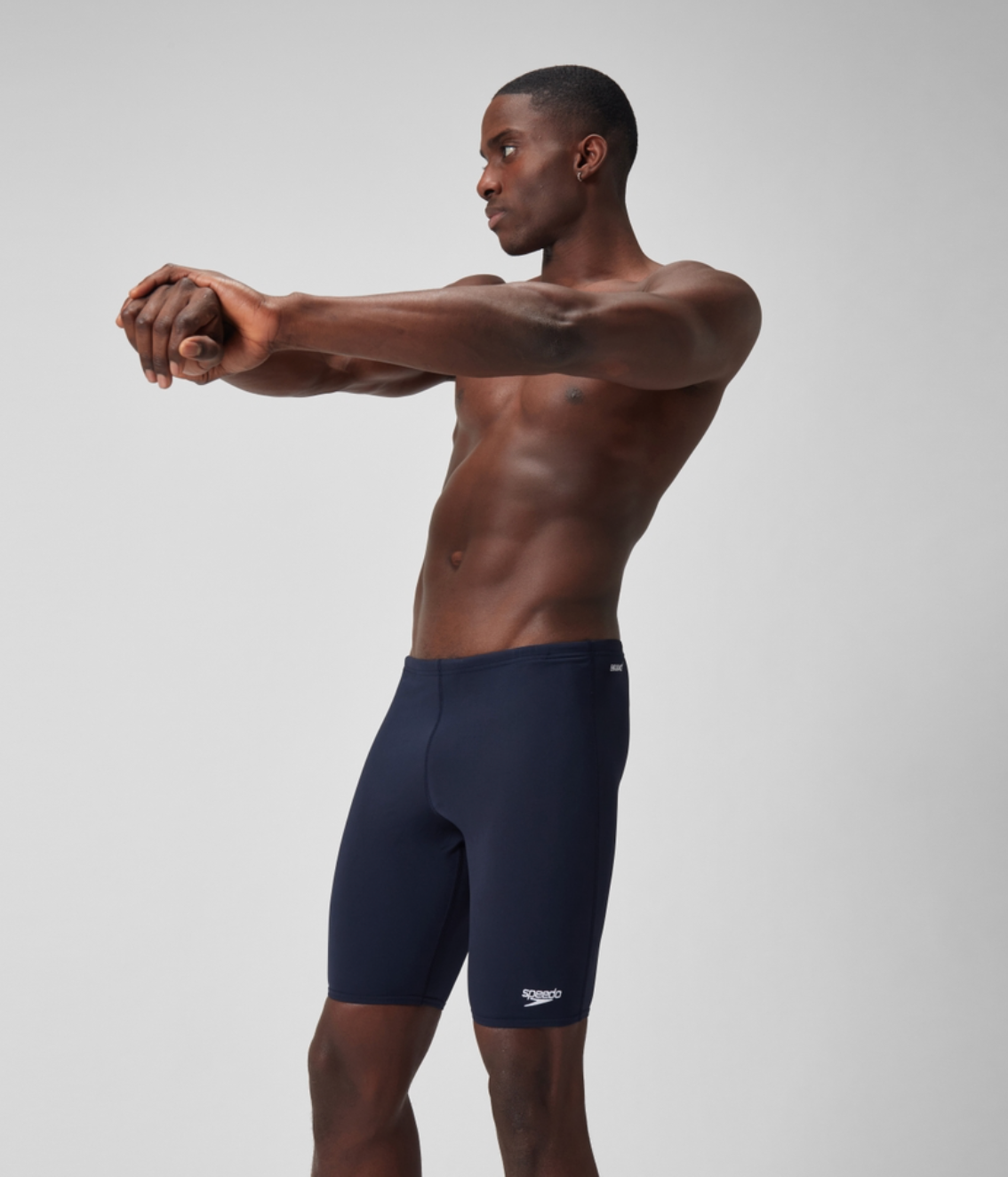 Speedo Men's Eco Endurance+ Jammer Swimsuit Swimming Costume Shorts Navy BNWT