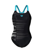 Arena Women's Pro Back Graphic B Swimsuit Swimming Costume Ladies BNWT
