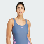 Adidas Women's 3-Stripes One Piece Swimsuit Swimming Costume IY9720 Three BNWT