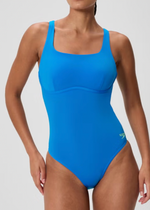 Speedo Women's Flex Band Swimsuit with Swim Bra Swimming Costume BNWT