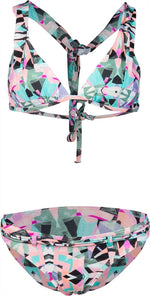 O'Neill Womens PW Cruz Mix Bikini Top Bottoms Swimsuit Swimming Costume 40D BNWT