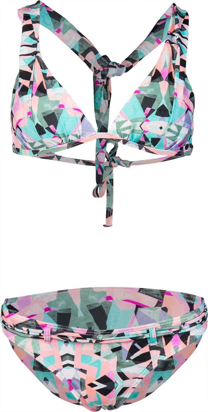 O'Neill Womens PW Cruz Mix Bikini Top Bottoms Swimsuit Swimming Costume 40D BNWT