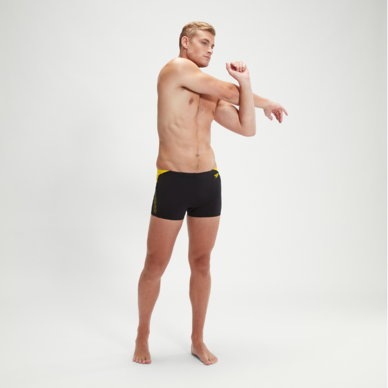 Speedo Men's Hyperboom Splice Aquashort Swimsuit Swimming Costume Trunks BNWT