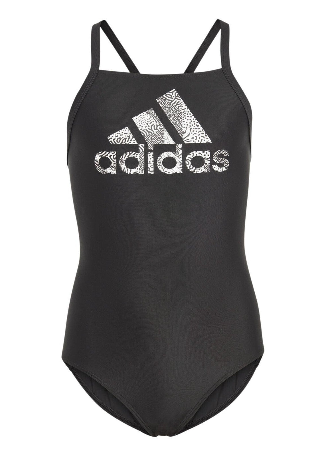 Adidas Girls Big Logo Swimsuit Swimming Costume Kids Girl's Swimwear BNWT
