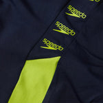Speedo Women's Boom Logo Splice Muscleback Swimsuit Swimming Costume Lime BNWT