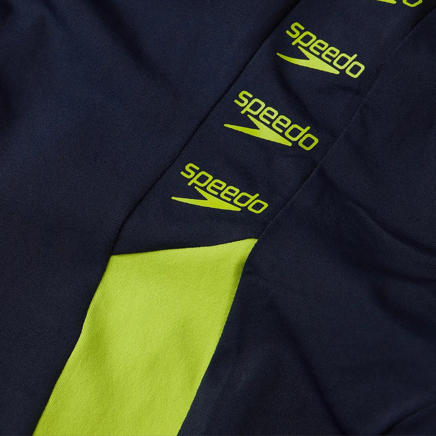 Speedo Women's Boom Logo Splice Muscleback Swimsuit Swimming Costume Lime BNWT