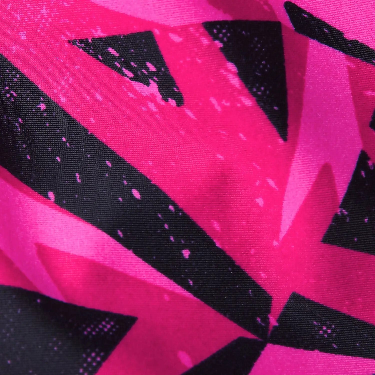 Speedo Girls Hyperboom Logo Medalist Swimsuit Swimming Costume Black Pink BNWT