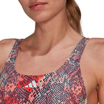 Adidas Women's 3-Stripes Graphic One Piece Swimsuit Swimming Costume HR4384 BNWT