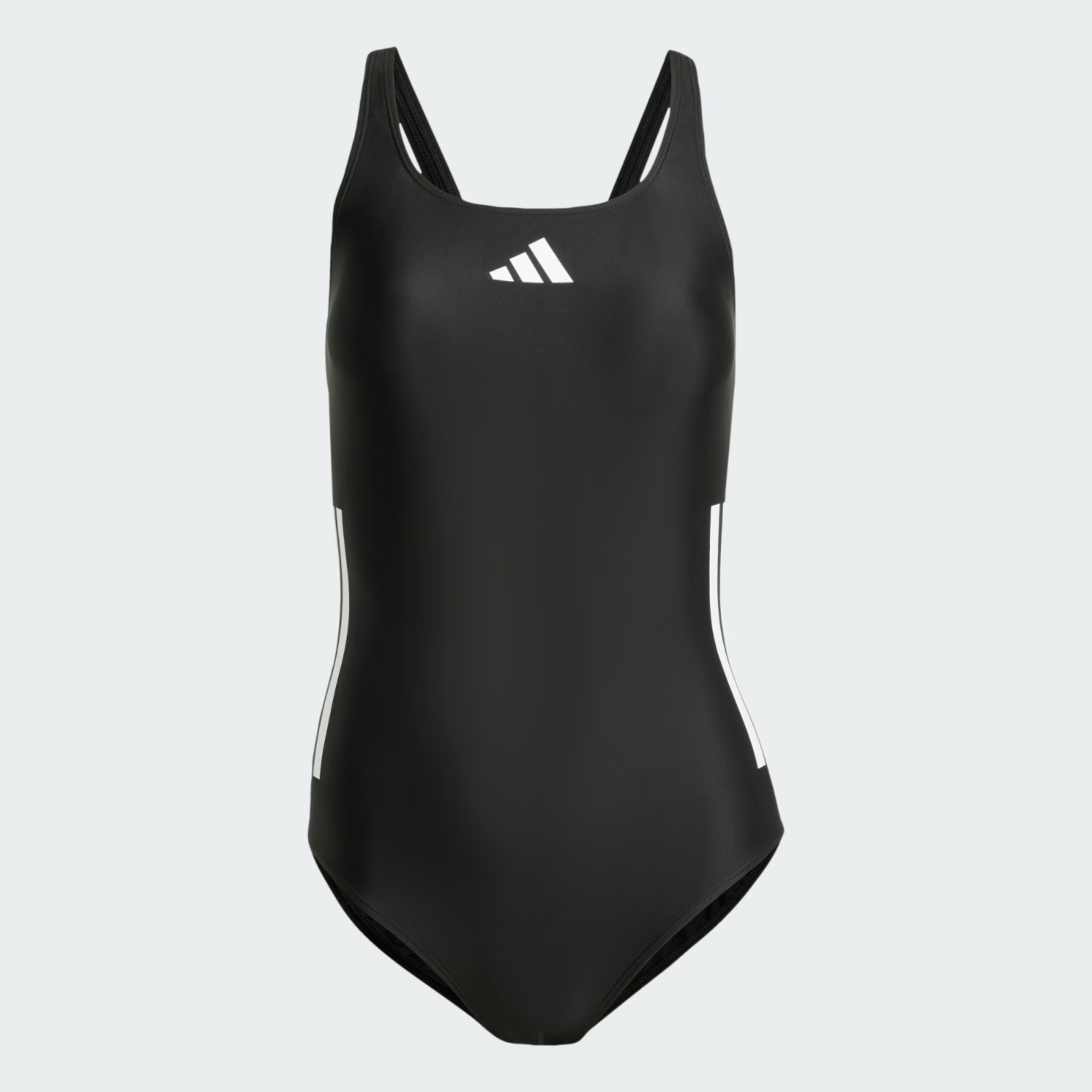 Adidas Women's 3 Stripes C-Back One Piece Swimsuit Swimming Costume JN8118 BNWT