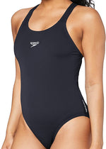 Speedo Women's Endurance+ Medalist Swimsuit Swimming Costume Navy BNWT