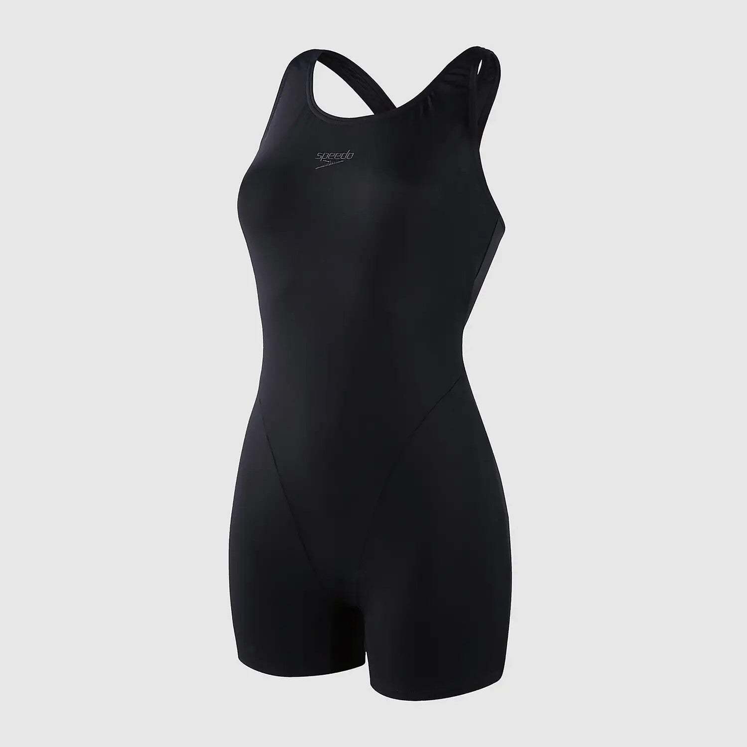 Speedo Women's Essential Endurance+ Legsuit Swimsuit Swimming Costume Black BNWT