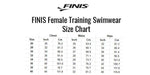 Finis Women's Openback Solid Swimsuit Swimming Costume Black BNWT