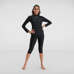Speedo Women's Printed Long Sleeved Rash Top Swimsuit Swimming Costume BNWT