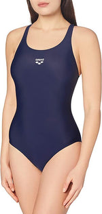 Arena Women's Dynamo One Piece Swimsuit Swimming Costume Navy BNWT