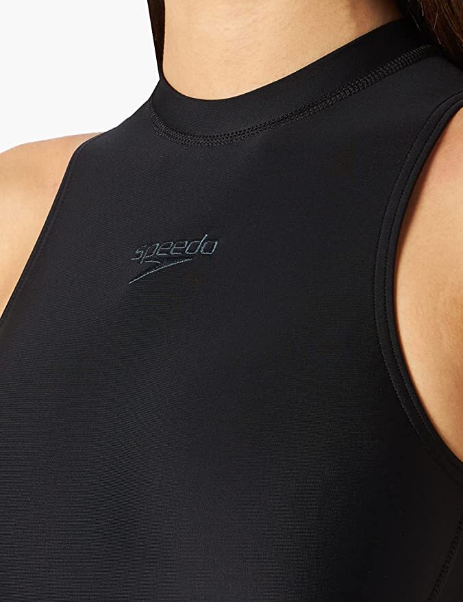 Speedo Women's Essential Hydrasuit Flex Swimsuit Swimming Costume Black BNWT