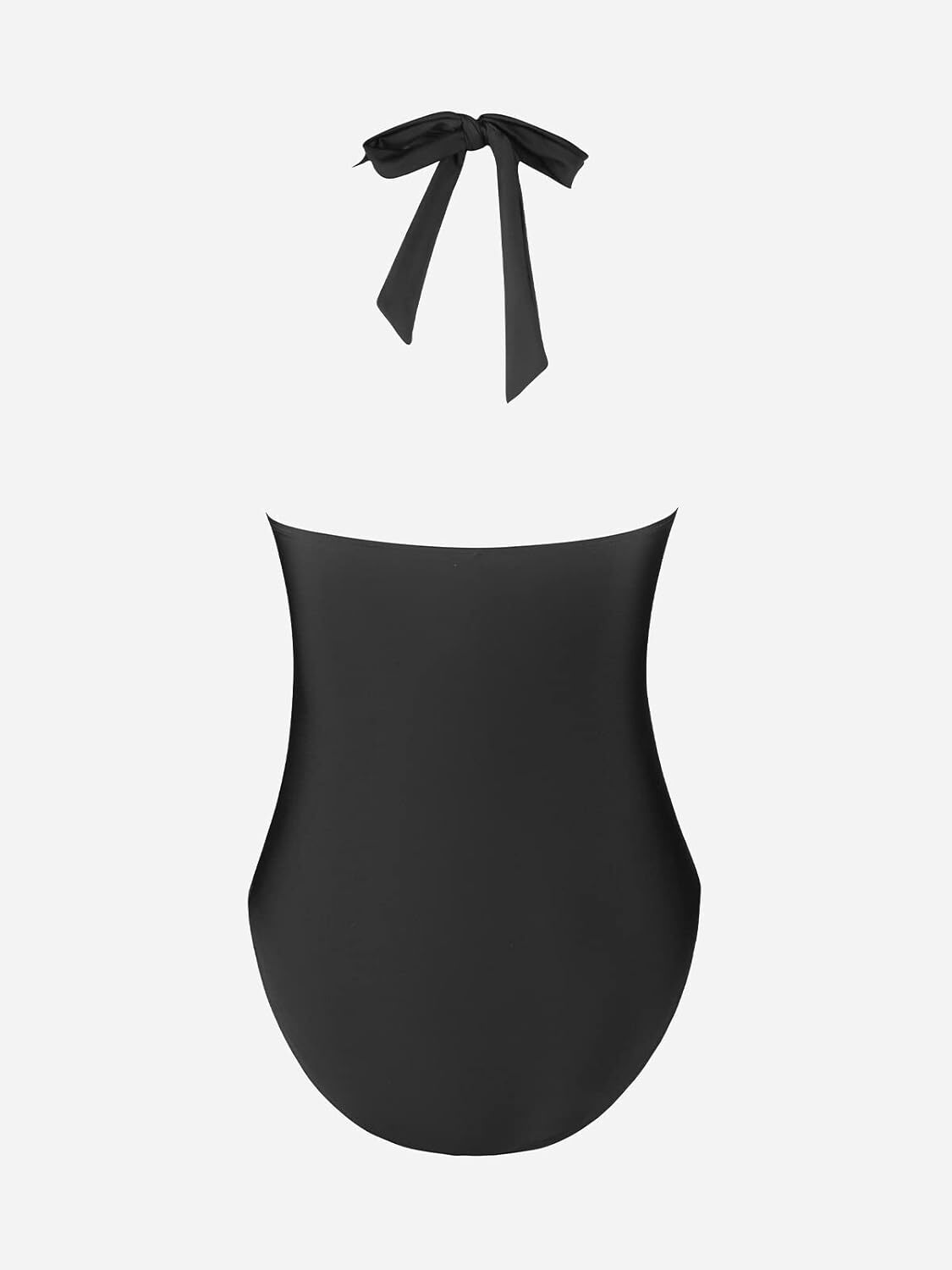 Cupshe Women's High Waist Tummy Control V Neck Swimsuit Swimming Costume BNWT