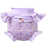 Splash About Happy Nappy Costume Reusable Neoprene Frills Lilac Spring BNWOT
