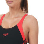 Speedo Women's Boom Splice Muscleback Swimsuit Swimming Costume BNWT