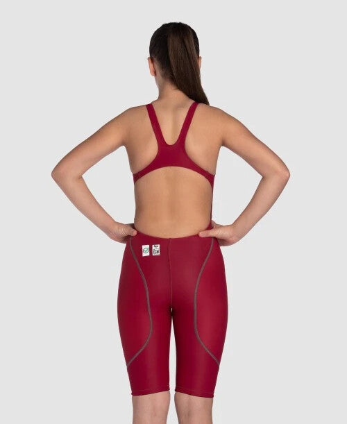 Arena Girl's Powerskin St Next Open Back Jr Swimming Race Racing Swimsuit BNWOT