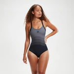 Speedo Women's Body Shaping Printed Entwine Swimsuit Swimming Costume BNWT