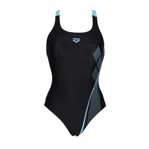 Arena Women's Pro Back Graphic Swimsuit Swimming Costume Ladies BNWT