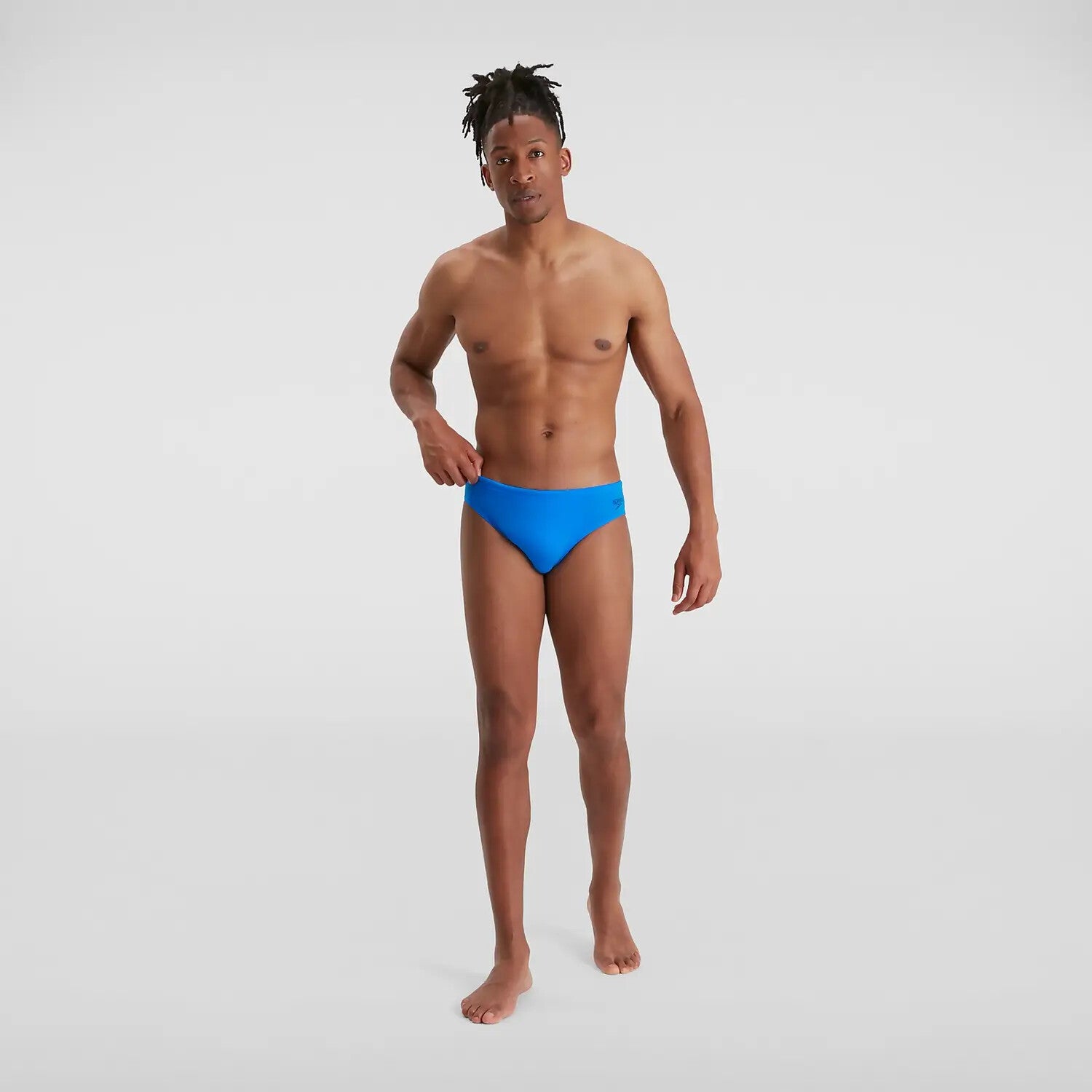 Speedo Men's Eco Endurance+ 7cm Brief Swimming Costume Swimsuit Blue BNWT