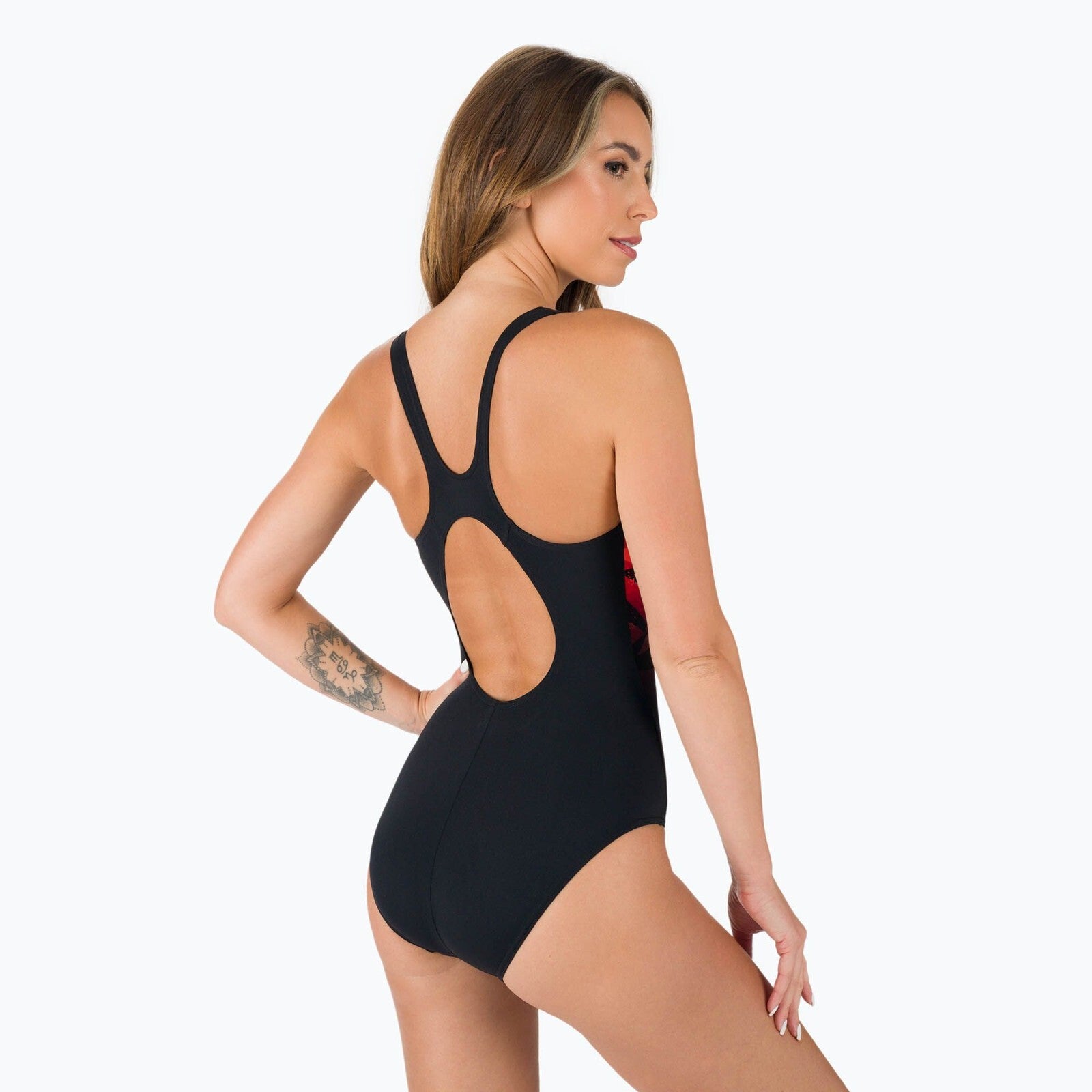 Speedo Women's Hyperboom Placement Muscleback Swimsuit Swimming Costume BNWT