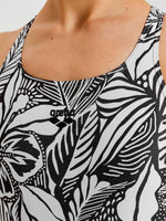 Arena Women's Tropical Print Swim Pro Back Swimsuit Swimming Costume BNWT