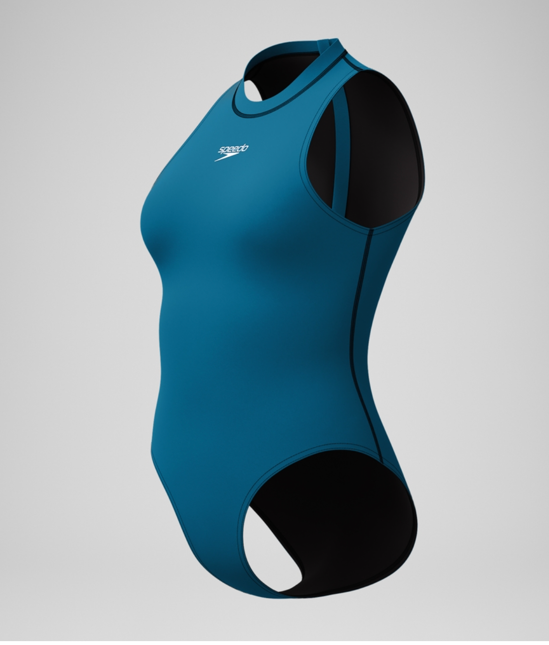 Speedo Women's Hydrasuit Flex Swimsuit Swimming Costume Dark Teal BNWT