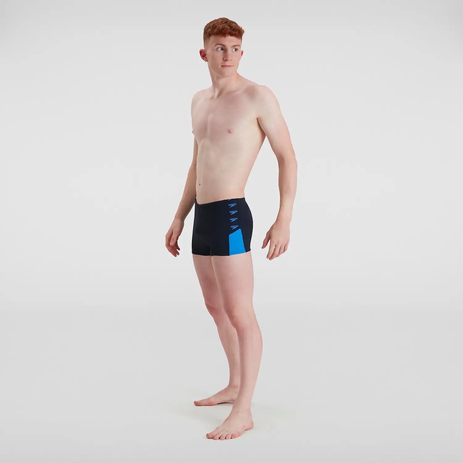 Speedo Men's Boom Logo Splice Aquashorts Swimsuit Swimming Costume BNWT