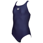 Arena Girl's Dynamo Junior One Piece Swimsuit Swimming Costume Navy BNWT