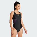 Adidas Women's Colorblock C-Back Swimsuit Swimming Costume JE1923 BNWT