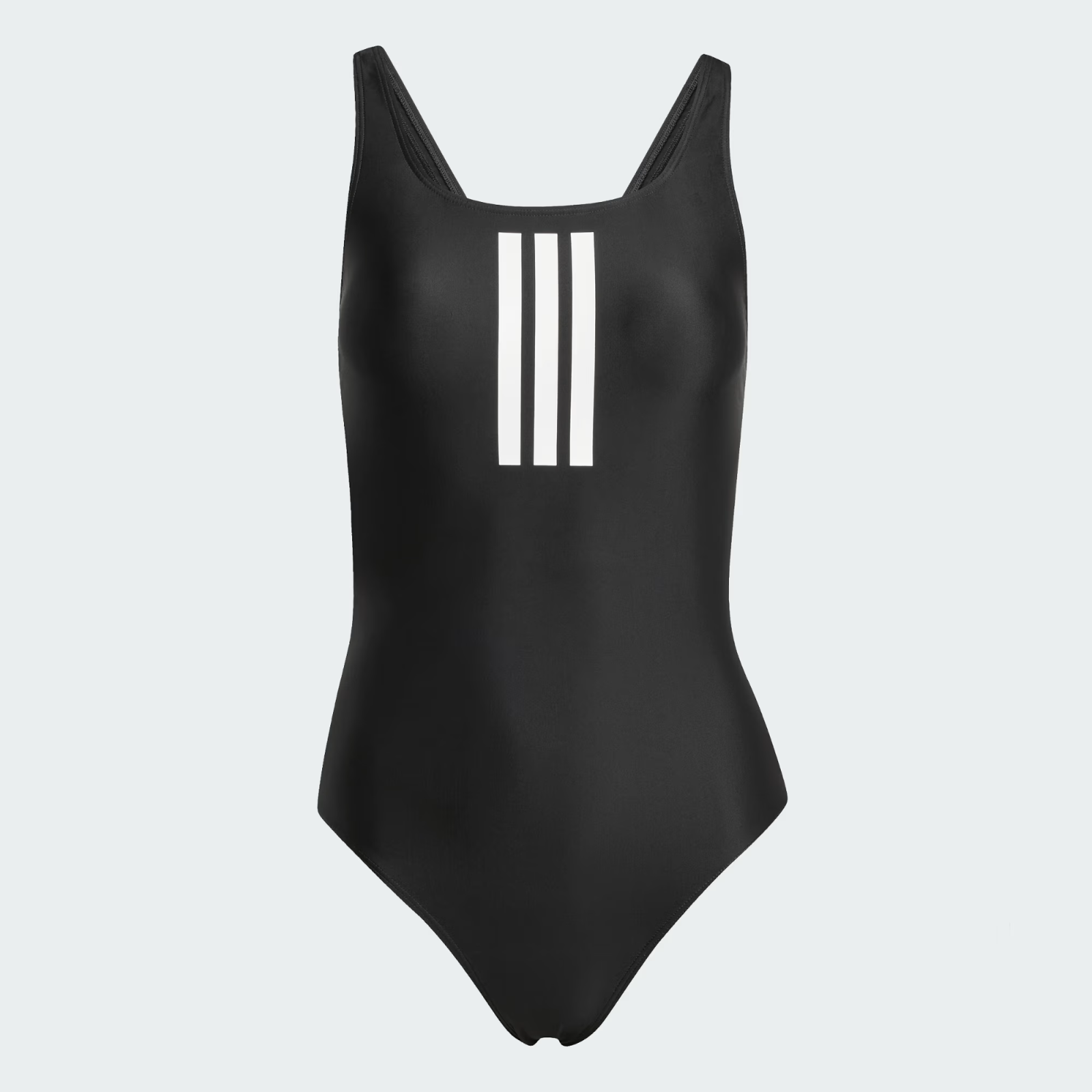 Adidas Women's 3-Stripes V Back One Piece Swimsuit Swimming Costume JE1921 BNWT